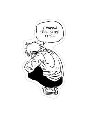 chainsawman_mock_comicsense.jpg Men's Dream Sticker