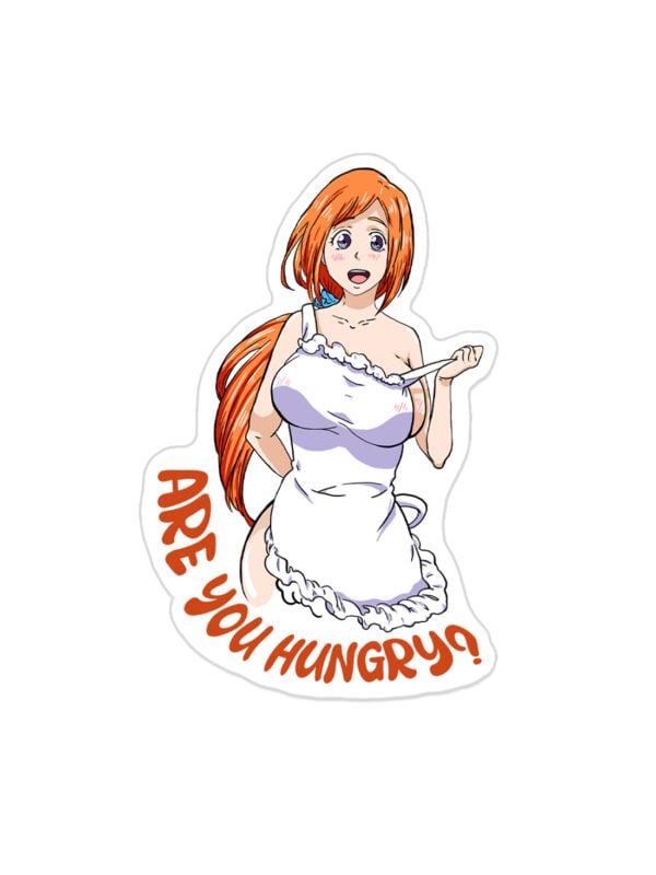 hungry_orihime_sticker.jpg Hime-chan Waifu Sticker