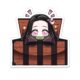 nezuko_comicsense.jpg Nezuko Sticker
