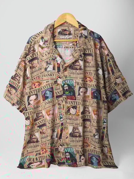 wanted_hawaaiin1_comicsense-2.jpg Wanted Pirates Hawaiian Shirt (Oversize Kimono Fit)