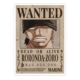 zoro_wanted_sticker_comicsense.jpg Wanted Zoro Sticker